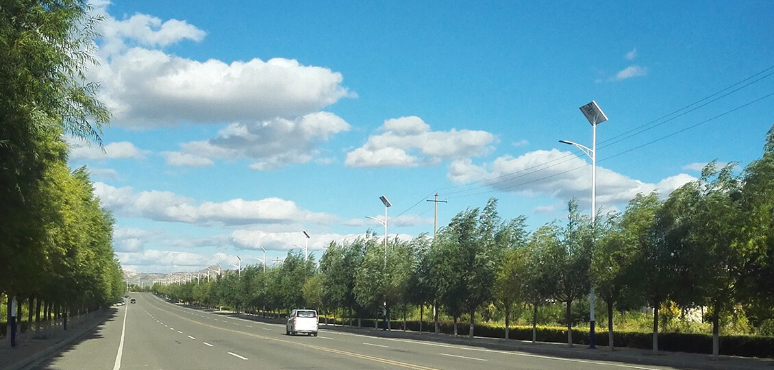 Inner Mongolia IOT Solar Street Light Project